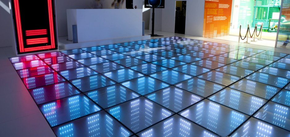 Танцпол, вырабатывающий электроэнергию