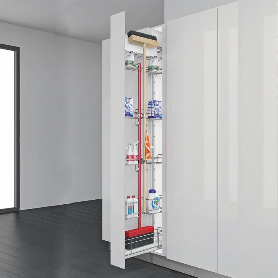 Шкаф-пенал Keuco Edition 300 олива r с корзиной