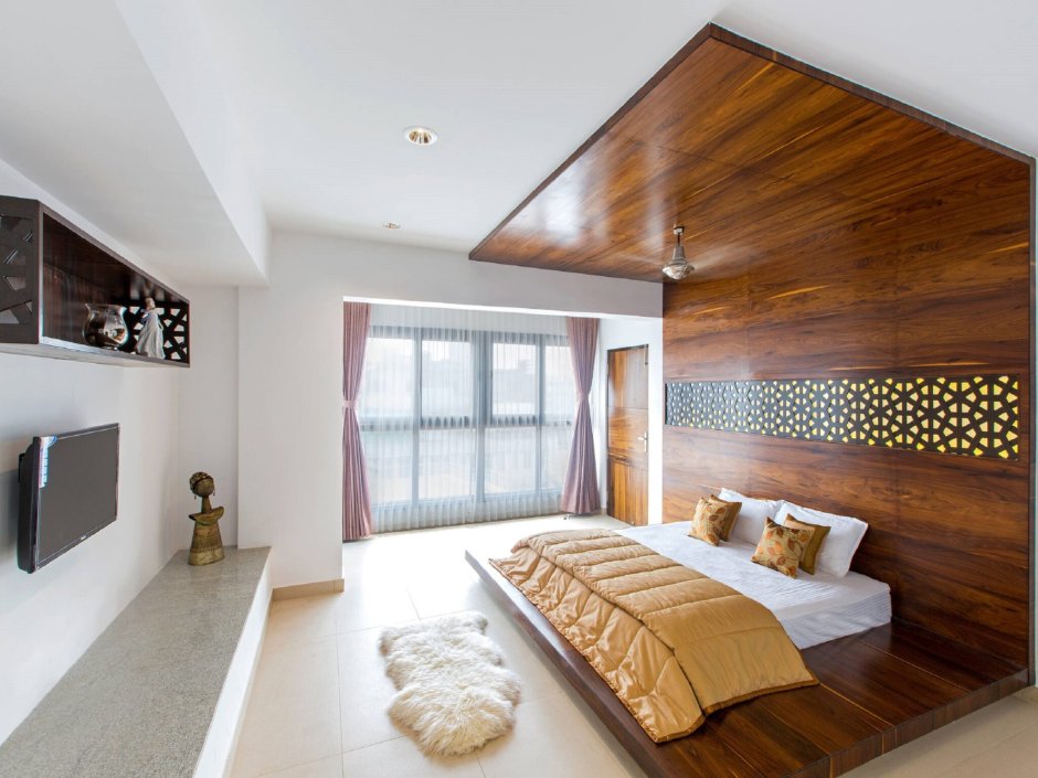 Спальня дерево