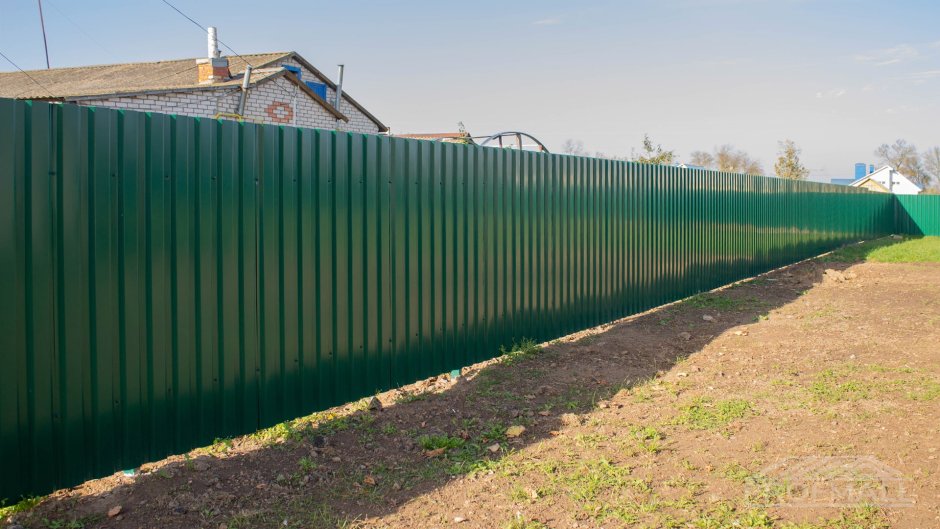 Профлист МП-20 зеленый (RAL 6005)