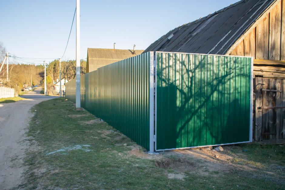 Профлист МП-20 зеленый (RAL 6005)