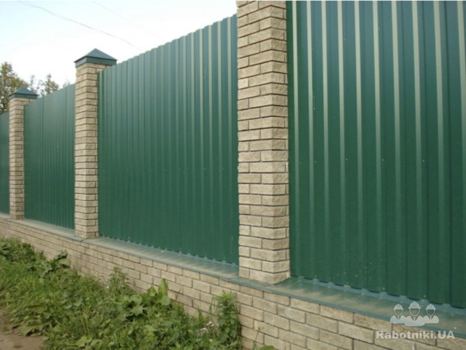 Профнастил мп20 рал 6005