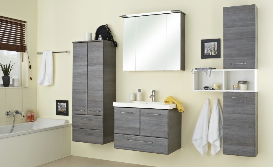 Тумба с раковиной Aquanet Корнер