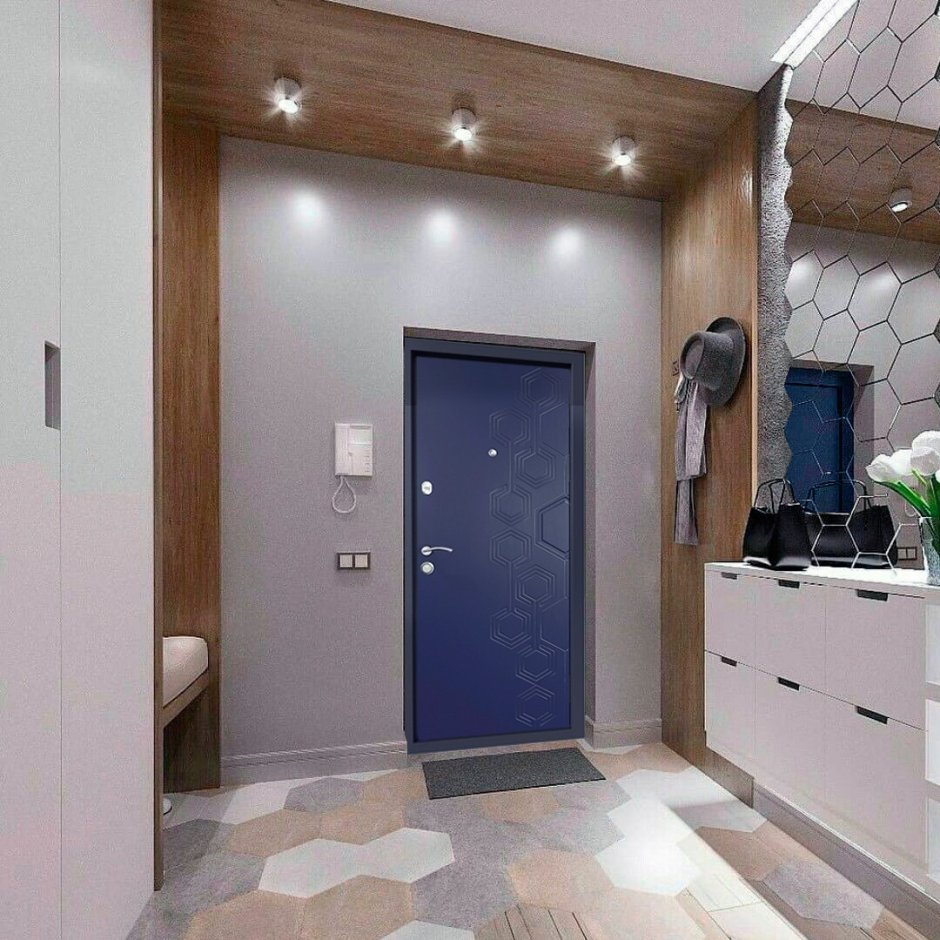 Дизайн прихожей 2022 новые тренды в маленьком узком коридоре