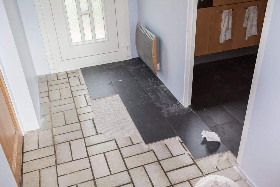 Напольная плитка в хрущевке