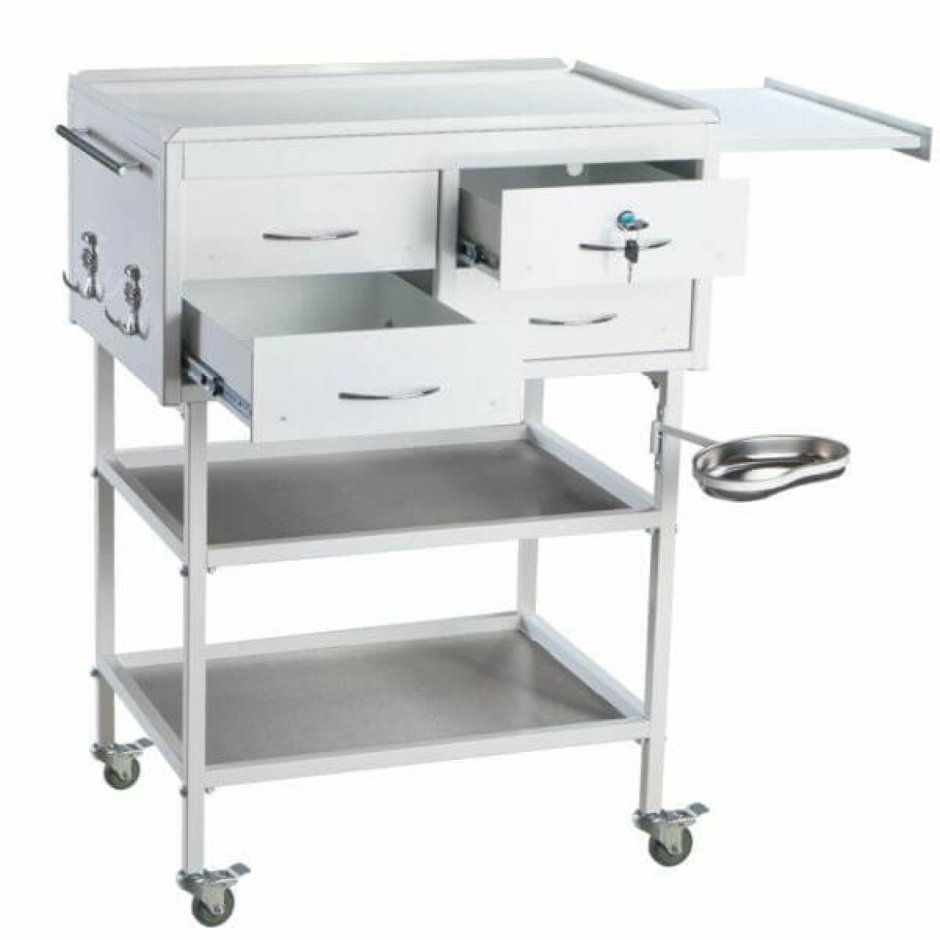 Стол инструментальный процедурный специальный СИПС-М-01