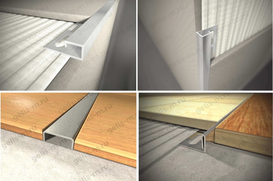 Z-образный стыковочный профиль Profilpas ер125