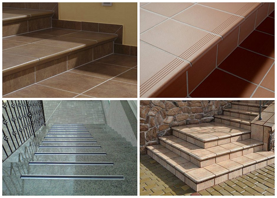 Керамическая плитка для облицовки ступеней