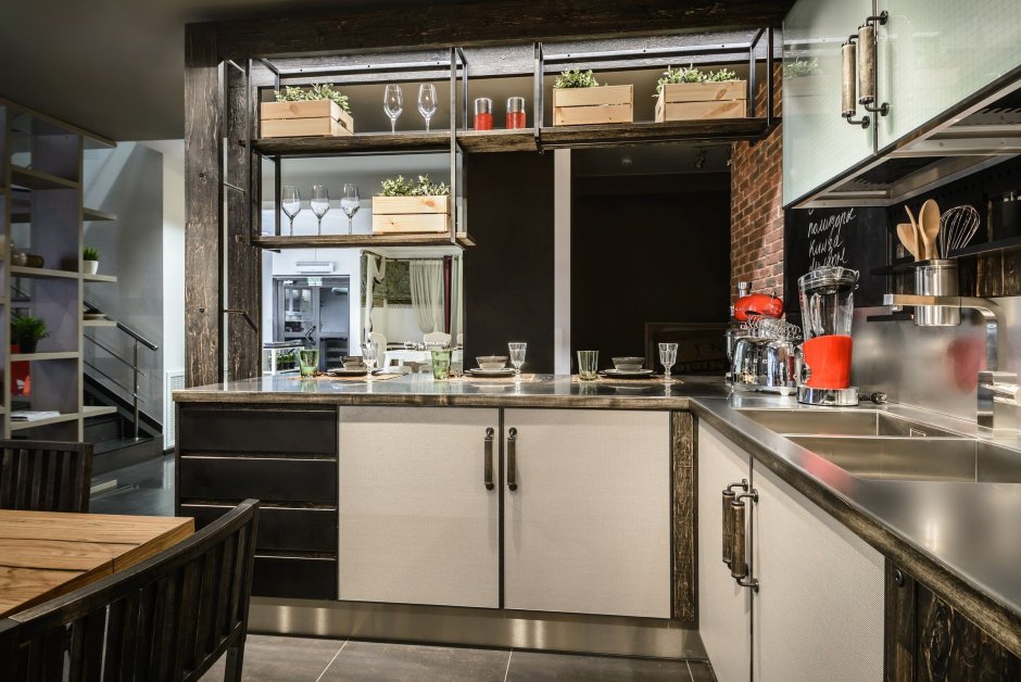 Кухня икеа нержавейка