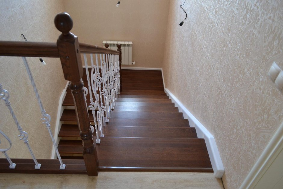 Лестница из керамогранита