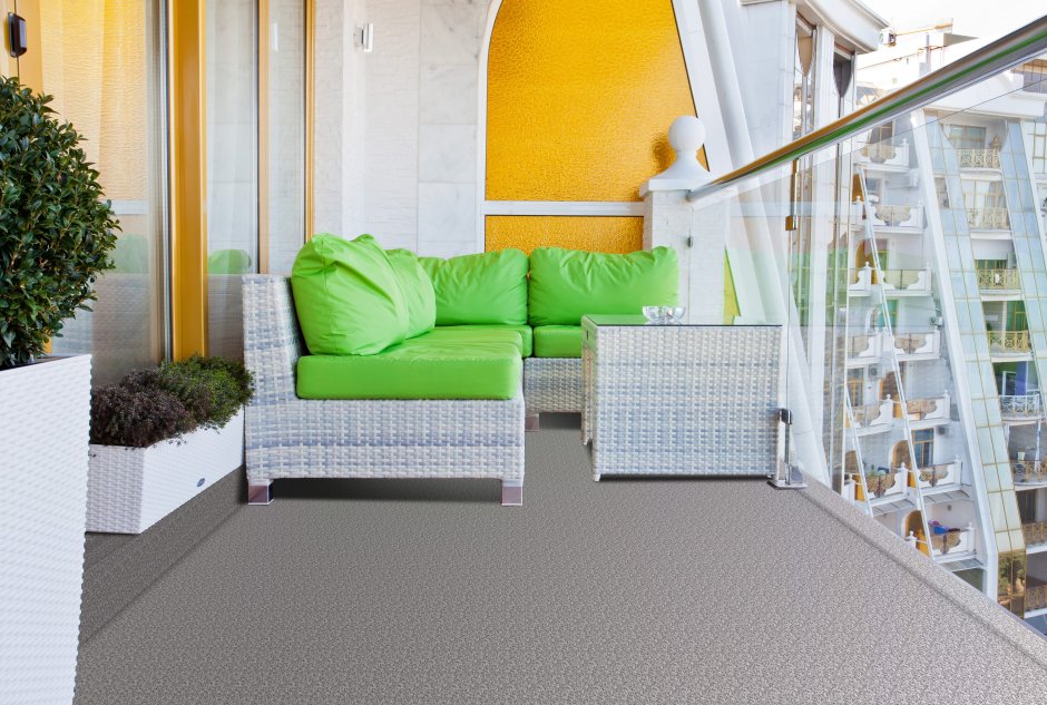 Зеленый балкон