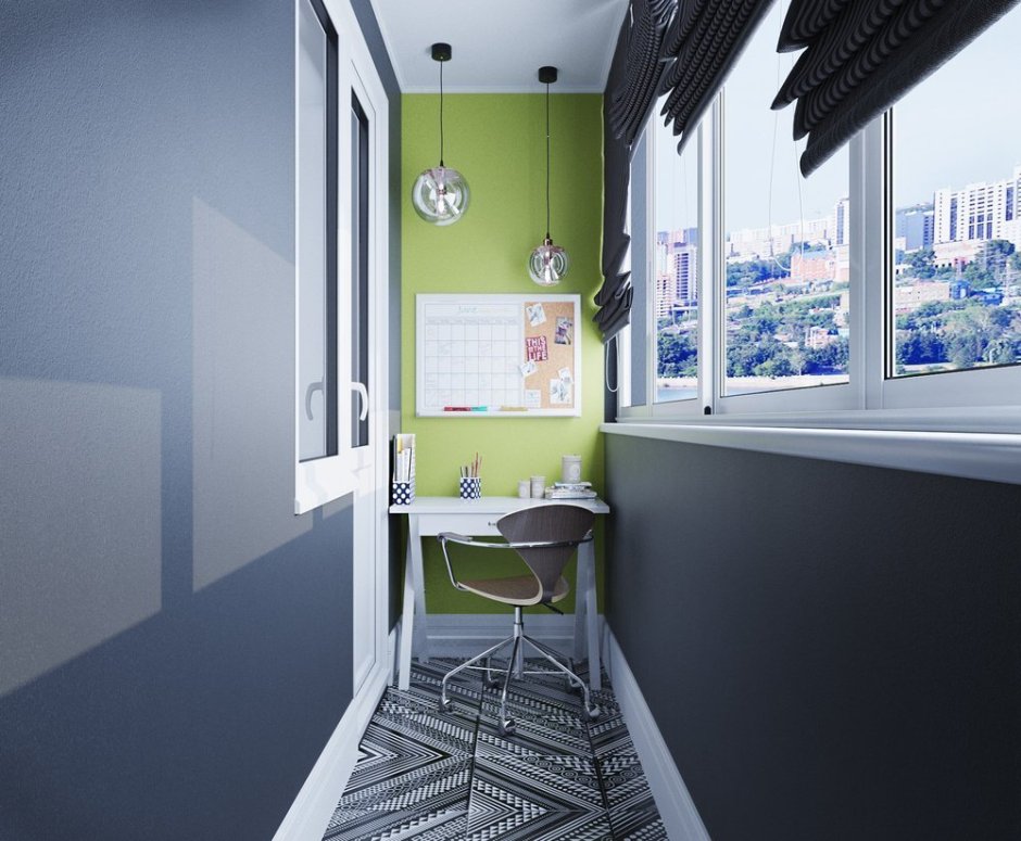 Узкий балкон как разместить цветы