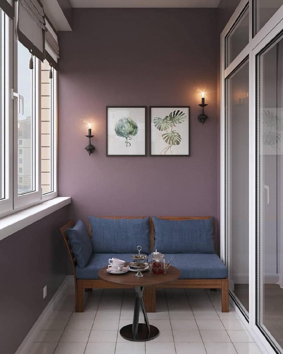 Желтая лоджия