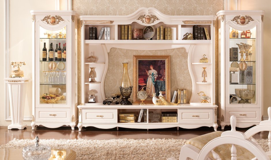 Гостиная Джулия с патиной Аристократ