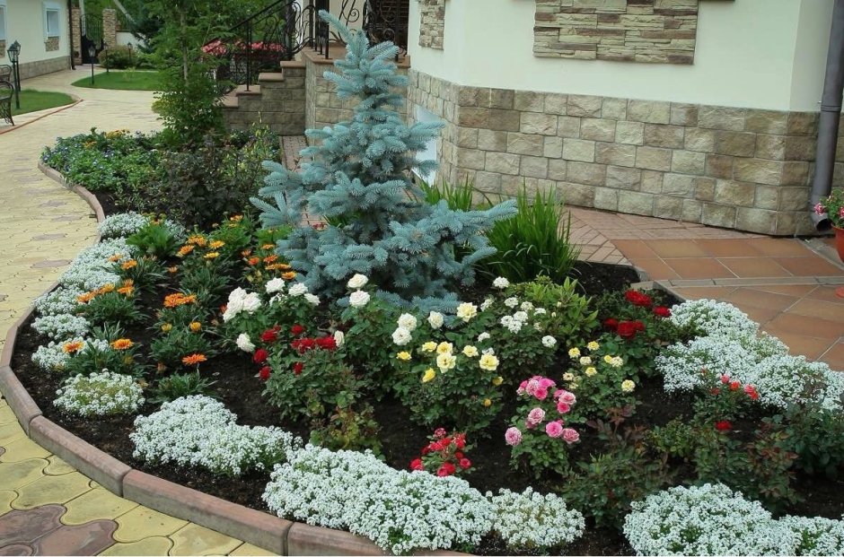 Придомовые клумбы