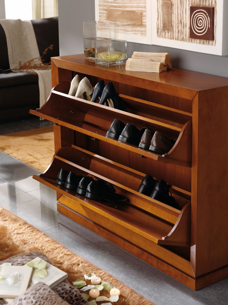 Обувница из массива