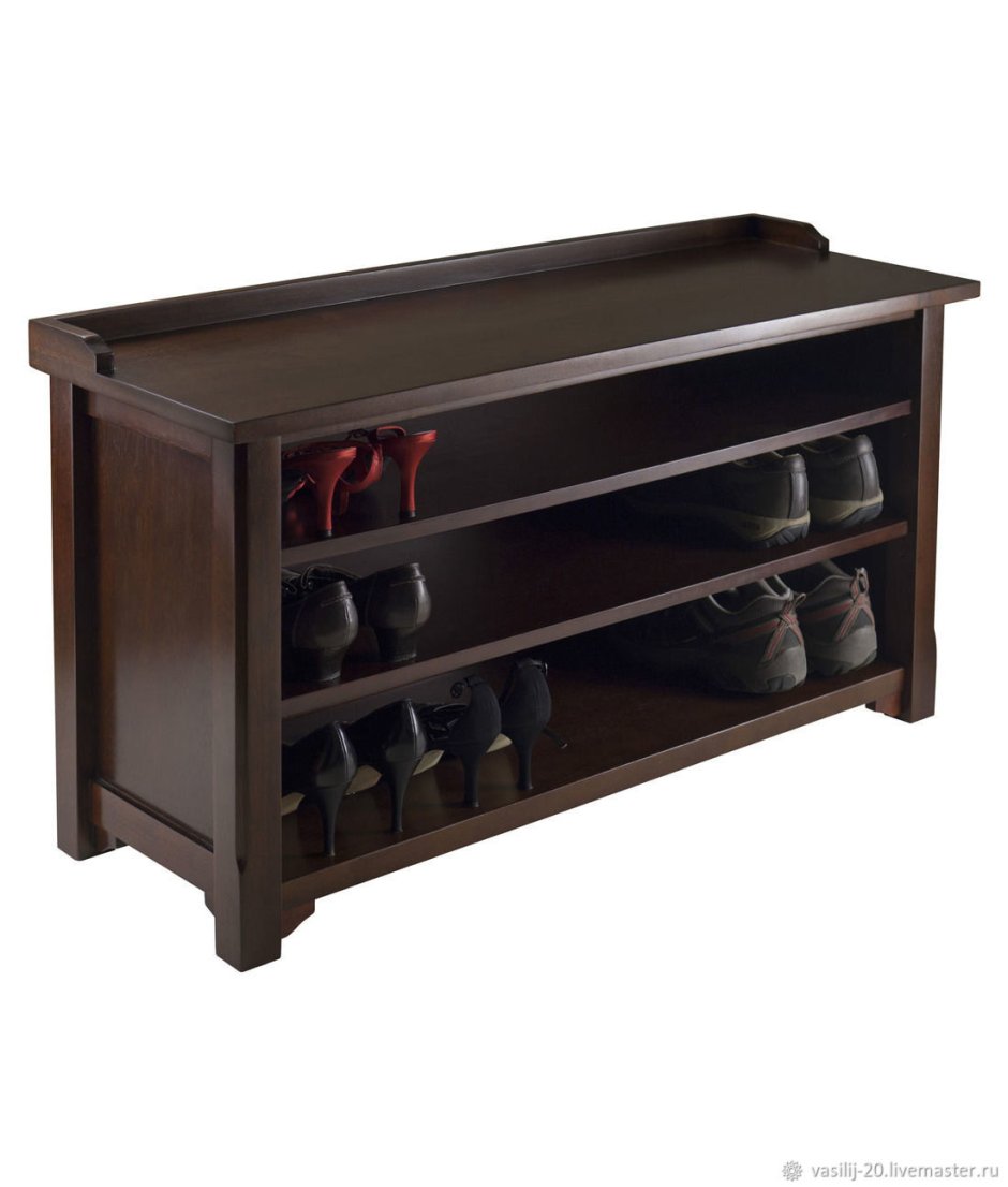 Стеллаж для обуви Telio-350, темный