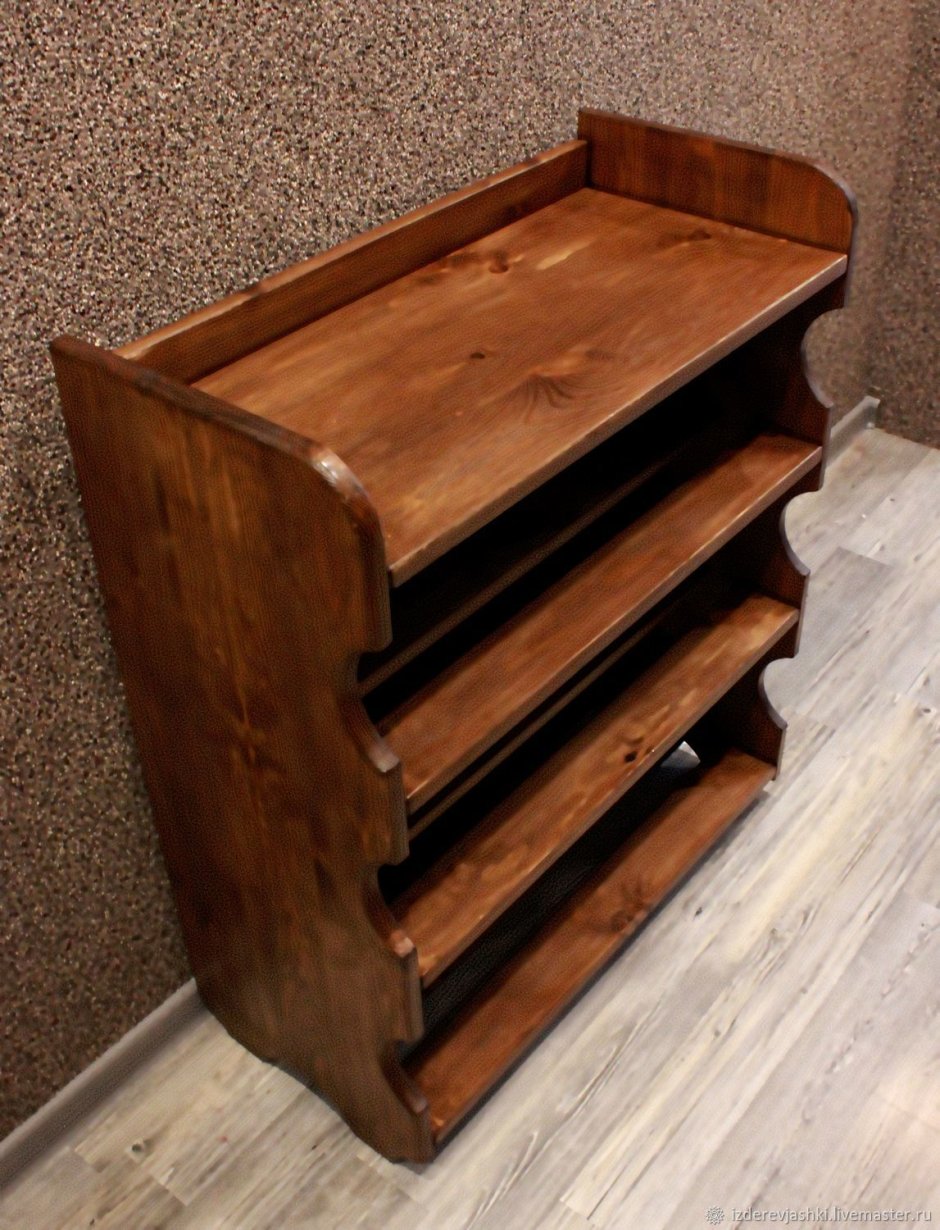 Тумба для обуви из дерева