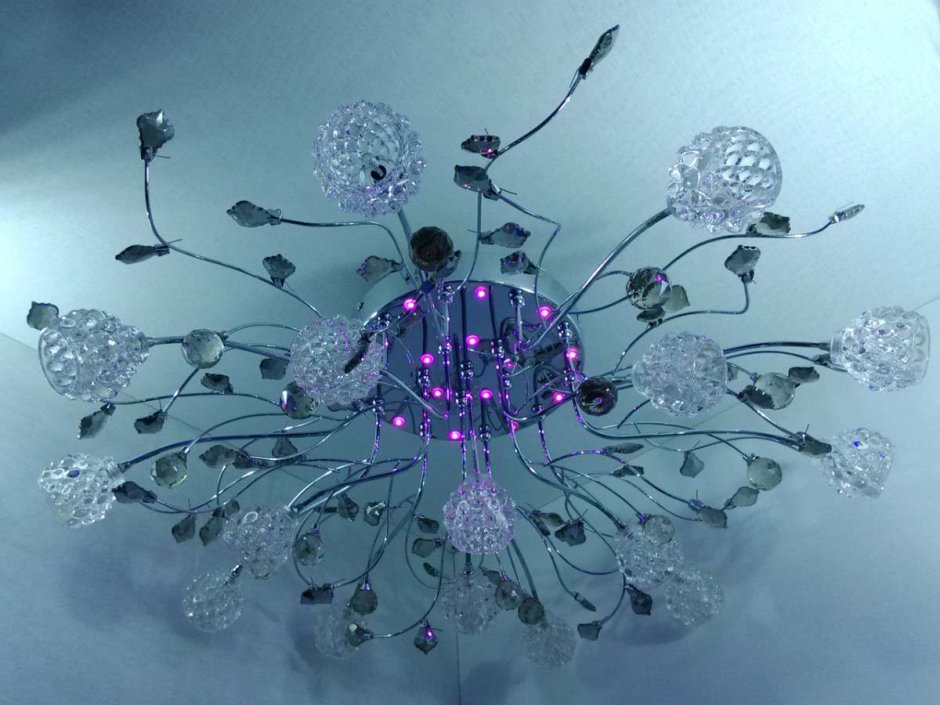 Люстра галогенная с пультом 89061/16