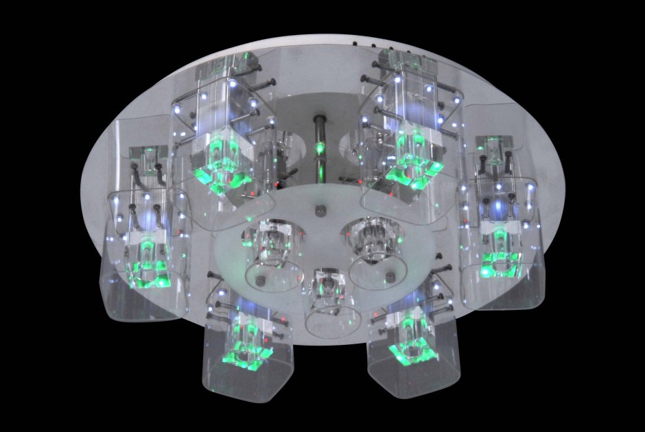 7722 Люстра галогенная с пультом