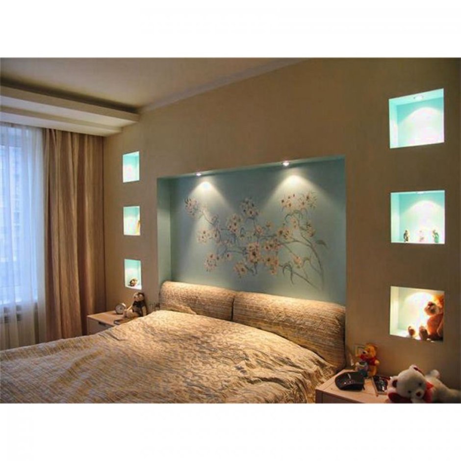 Гостиная гипсокартон