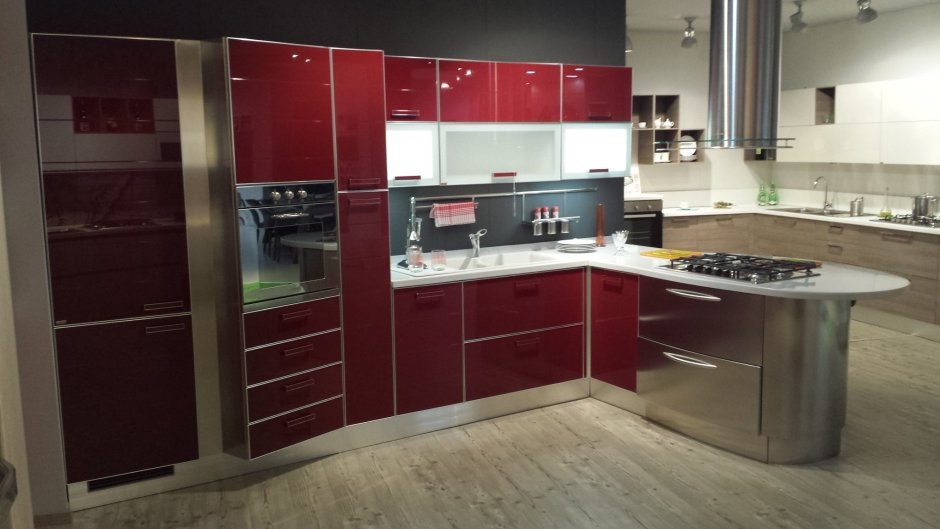 Фасад ЛДСП В алюминиевой рамке