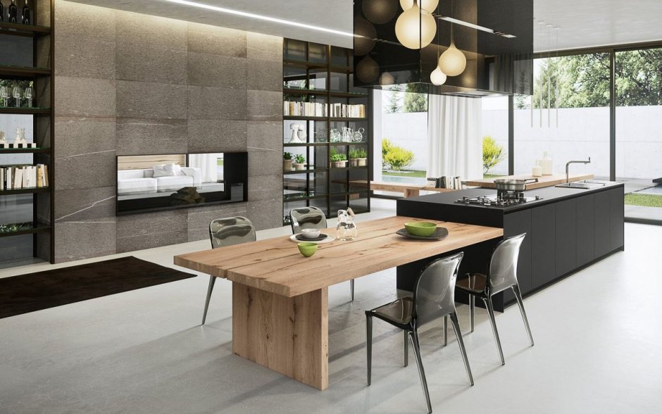 Кухонный остров Минимализм