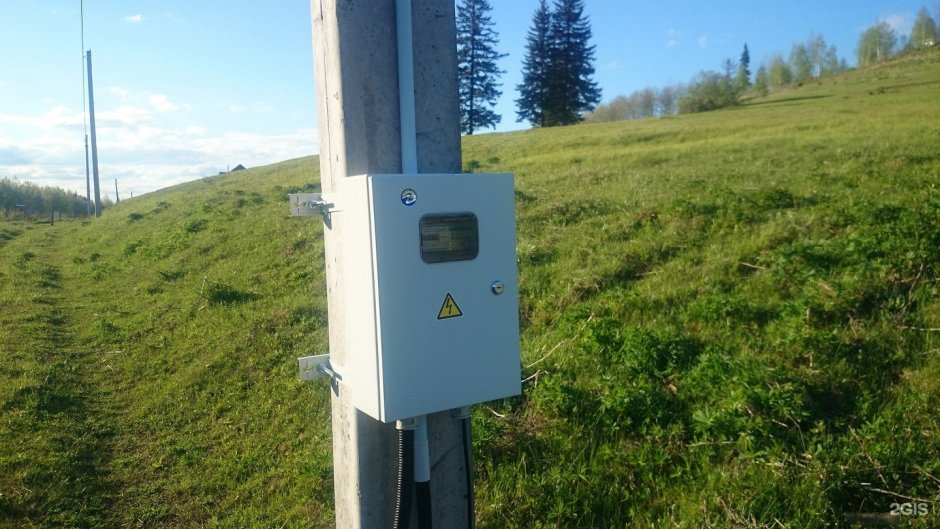 Прибор учета на опоре