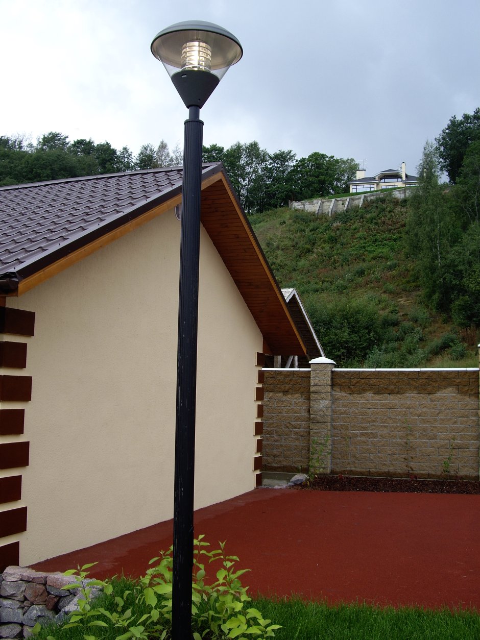 Прожектор уличный на столб