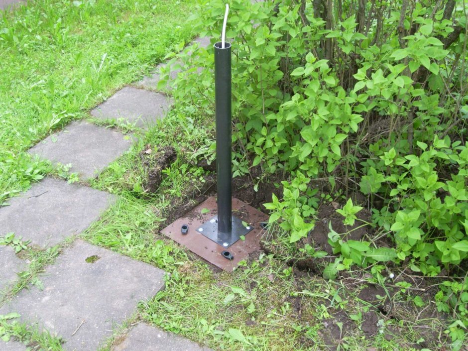 Столбы освещения для дачи