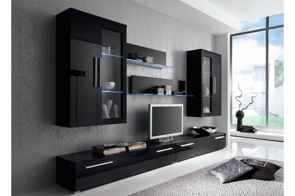 Дом мебели Скай стенка глянец 4 ВМС