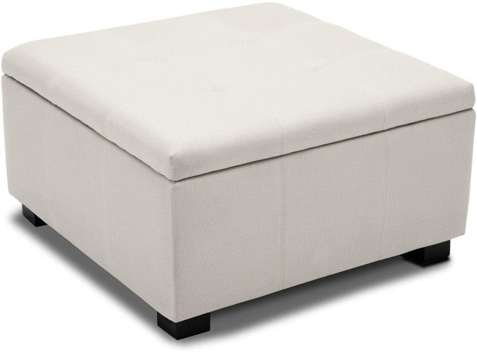 Upholstered Storage Ottoman
