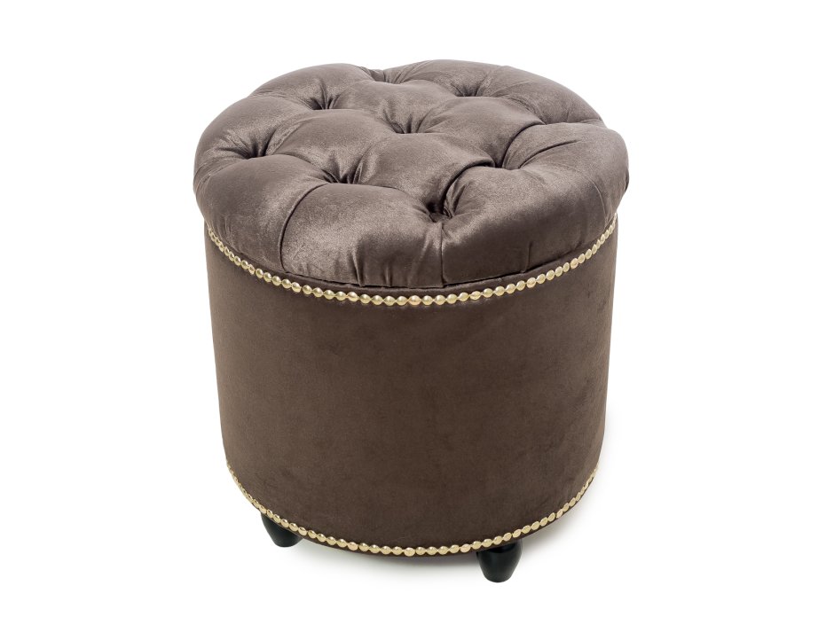 Пуф "Ромби - 1т" серый