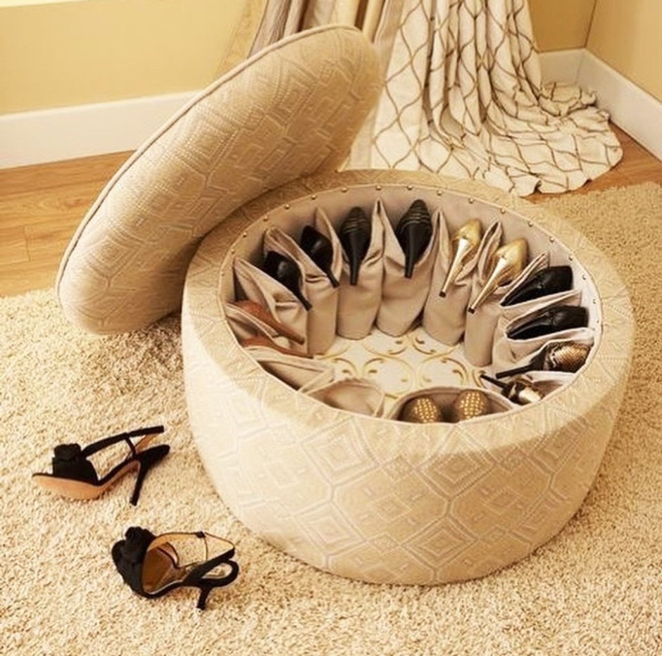 Пуфы из автомобильных покрышек