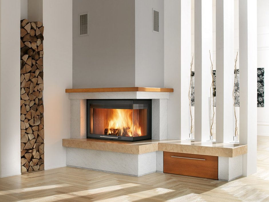 Дровяной камин caminetti-Montegrappa spazio