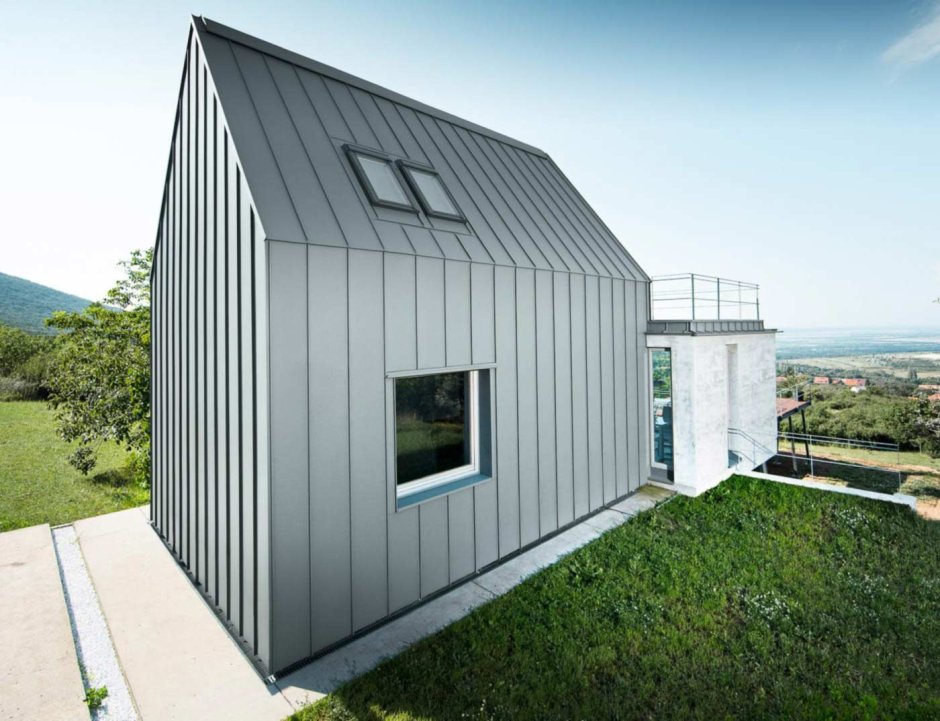 Фальцевая кровля барнхаус