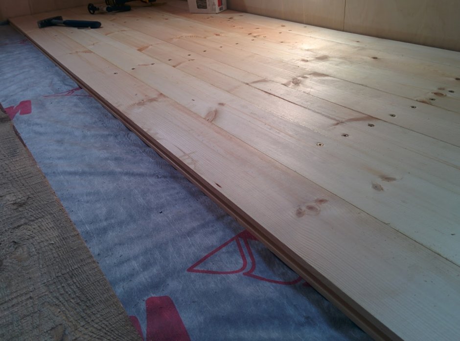 Утеплить пол в бытовке