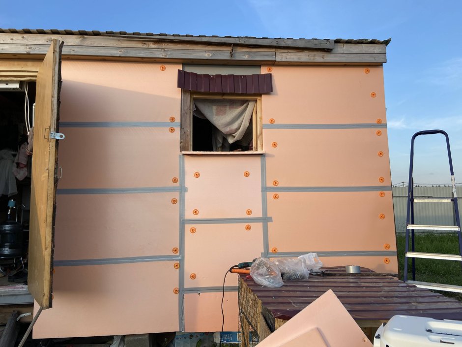 Утепляем каркасный гараж