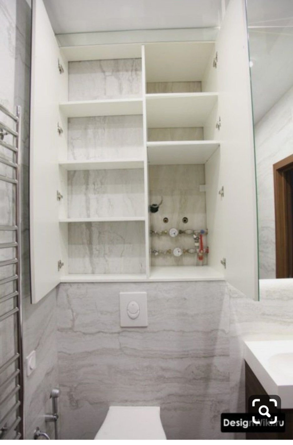 Шкаф для инсталляции унитаза