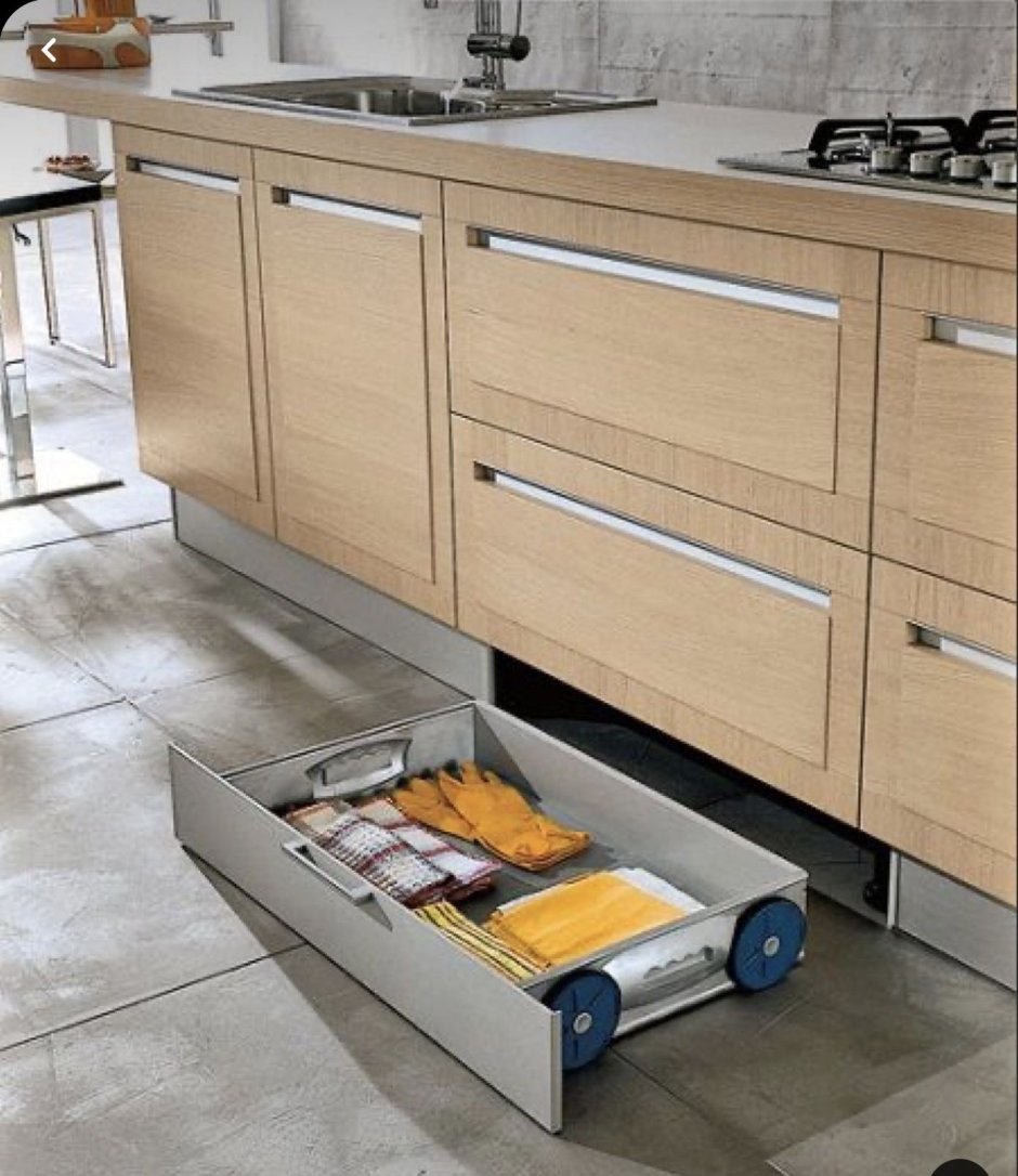 Ящик под духовой шкаф topvolume2, h.220 под направляющие Tandem