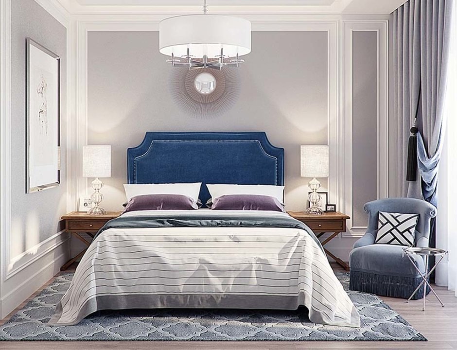 Спальня Неоклассика Пинтерест