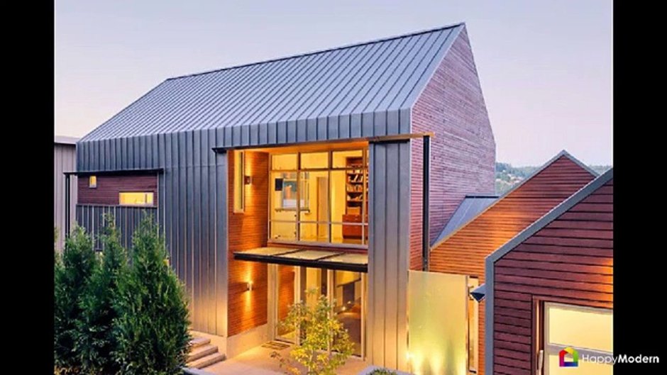 Фальцевая кровля барнхаус