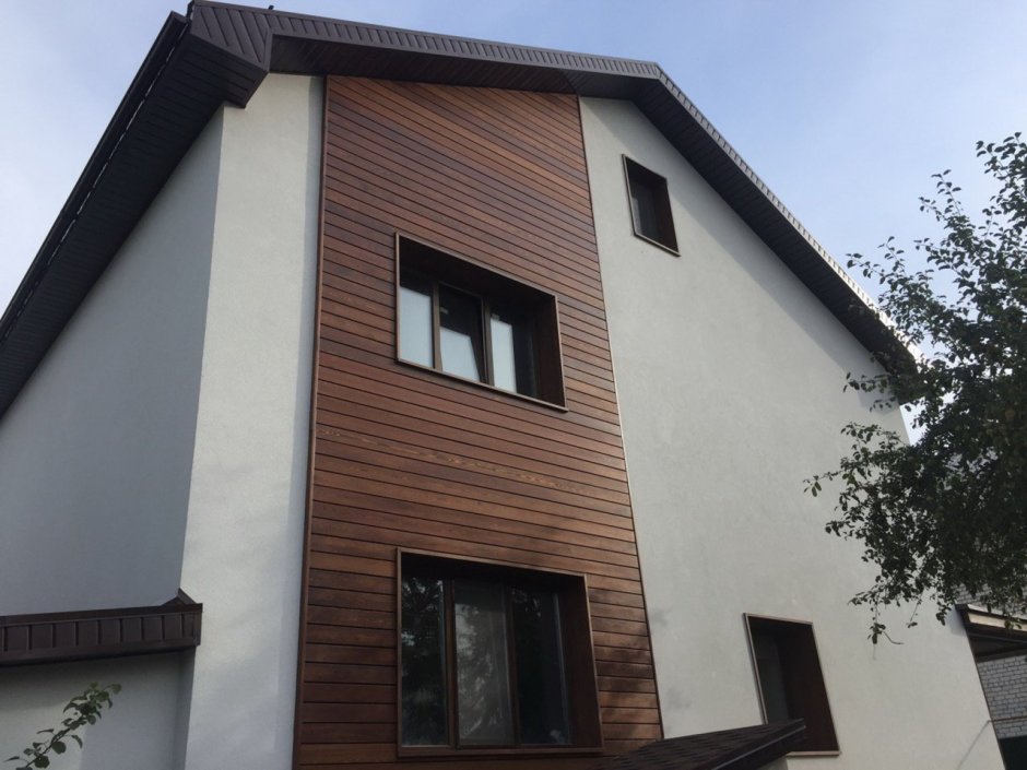 Фасад кедр планкен