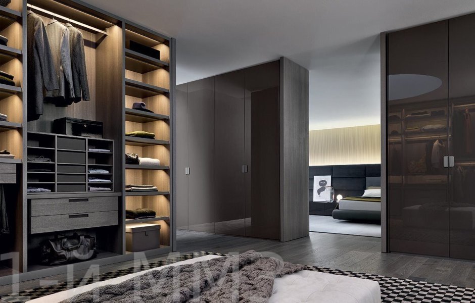 Гардеробная Poliform Senzafine