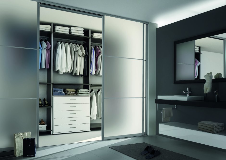 Гардеробные аристо встроенные в шкаф