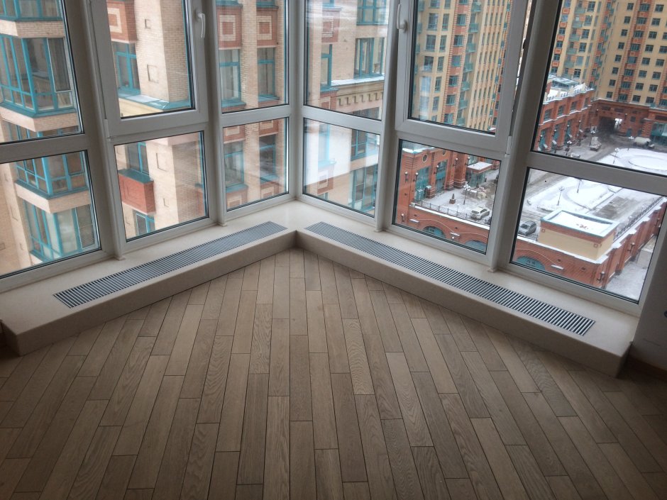 Батареи для панорамного остекления