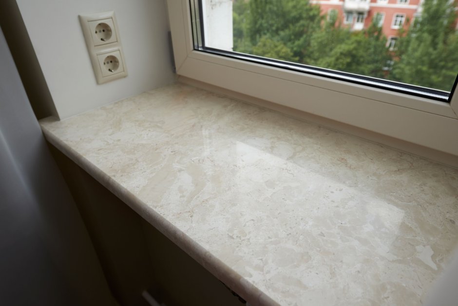 Подоконники из гранита айвори Браун