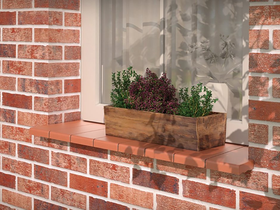 Клинкерный подоконник King Klinker