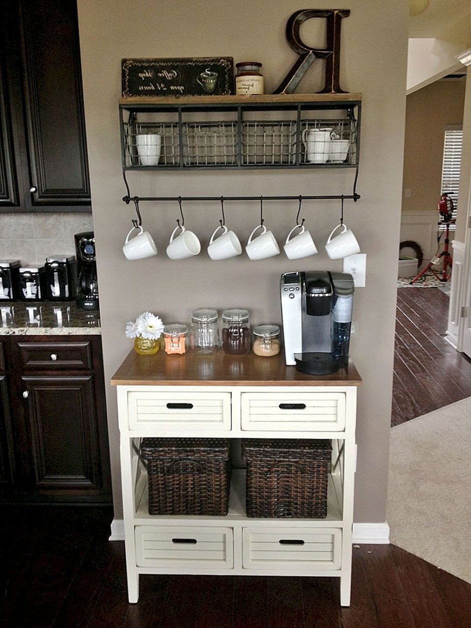 Столик для кофемашины на кухню