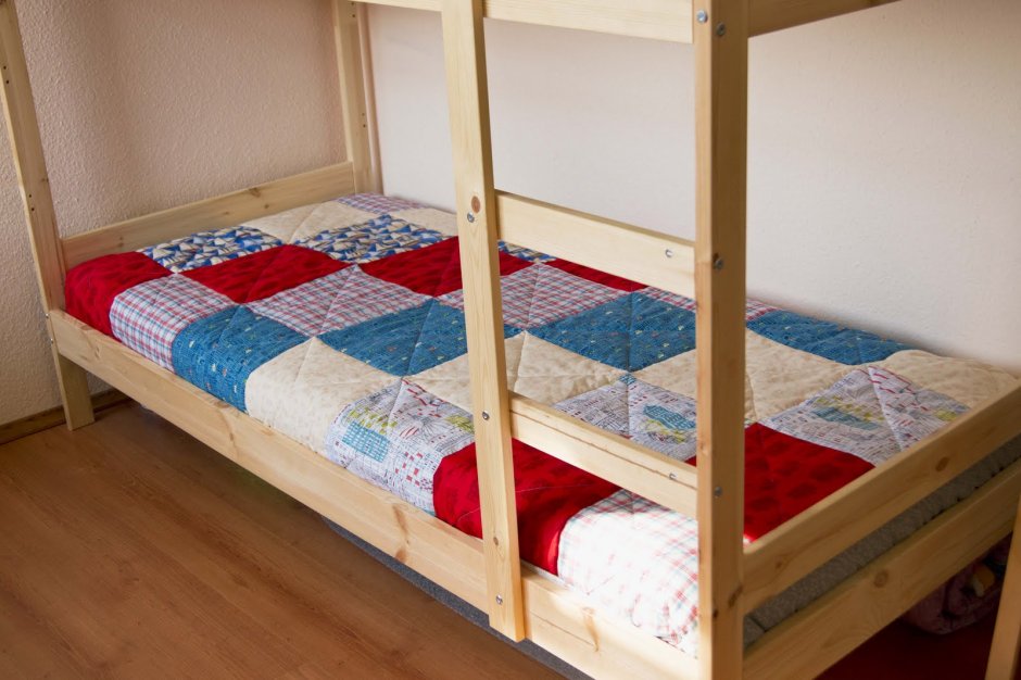 Покрывало на двухъярусную кровать